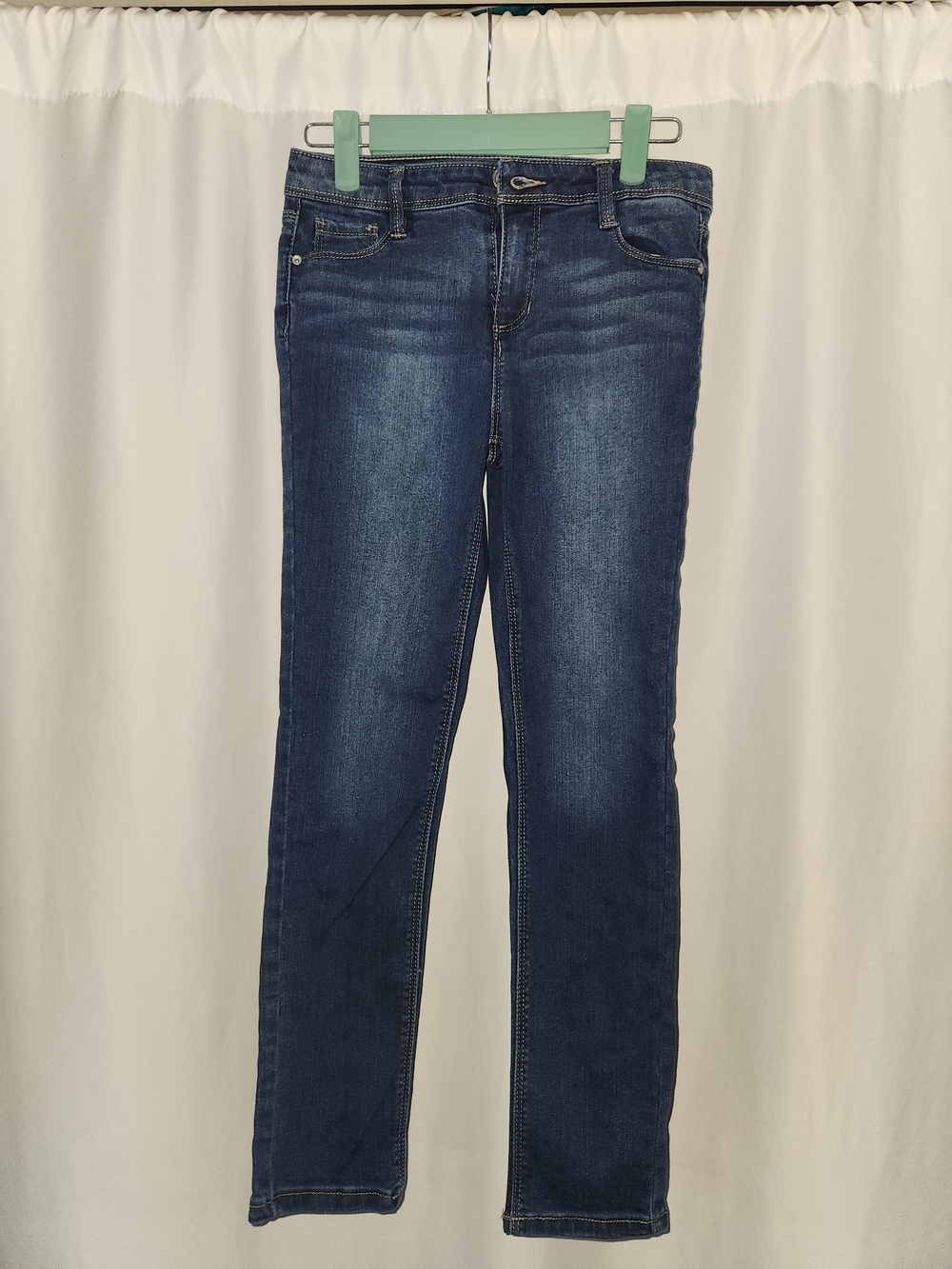 Kid’s Dark Blue Skinny Jeans #play proof #rugged #modern #flexible #streamlined